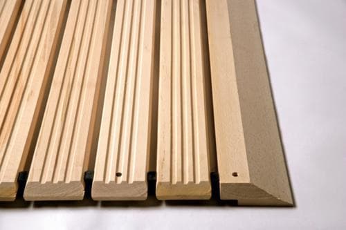 Miltex Le caillebotis en bois Yoga Holzrost au mètre, largeur 1200 mm