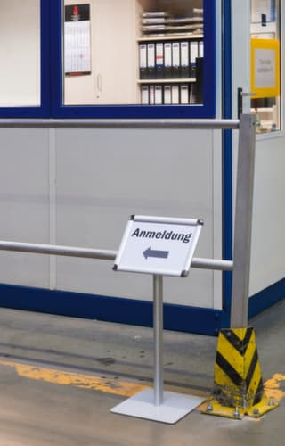 Franken Porte-affiche, hauteur 1250 mm