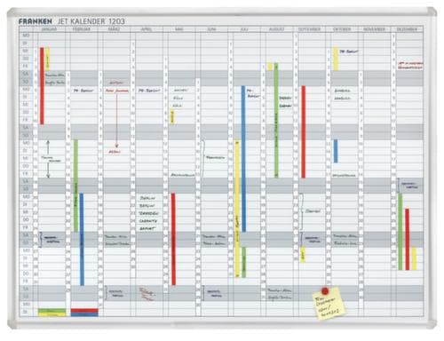 Franken Planning annuel, hauteur x largeur 900 x 1200 mm