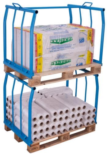 VARIOfit Supports d'empilage de palettes avec une charge allant jusqu'à 1500 kg