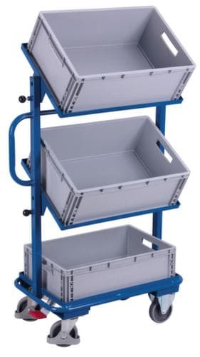 VARIOfit Desserte de rangement pour bac norme Europe