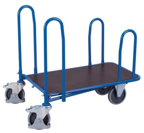 VARIOfit Chariot peu encombrant charges longues, force 500 kg, plateau longueur x largeur 1030 x 545 mm