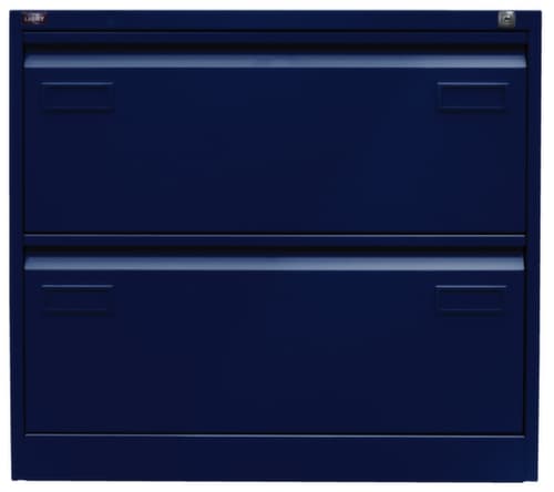 Bisley Armoire pour dossiers suspendus Light, 2 extensions, bleu Oxford/bleu Oxford
