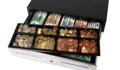 Safescan Tiroir-caisse HD-4646S, hauteur x longueur x largeur 115 x 460 x 465 mm