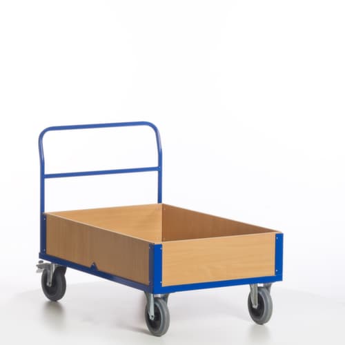Rollcart Chariot à ridelles, force 600 kg, plateau longueur x largeur 1200 x 770 mm