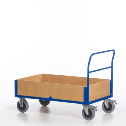 Rollcart Chariot à ridelles, force 600 kg, plateau longueur x largeur 1200 x 770 mm