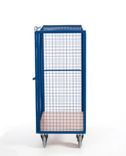 Rollcart Chariot-armoire avec parois grillagées