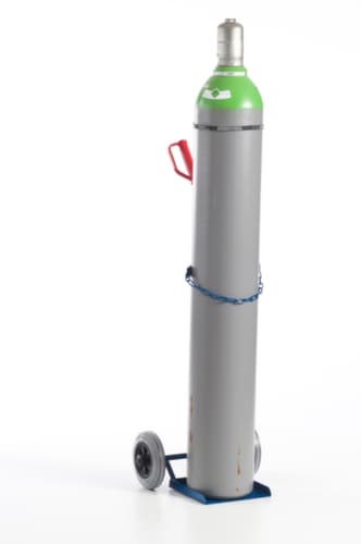 Rollcart Chariot à bouteilles, pour 1x40/50 l bouteille, bandage air