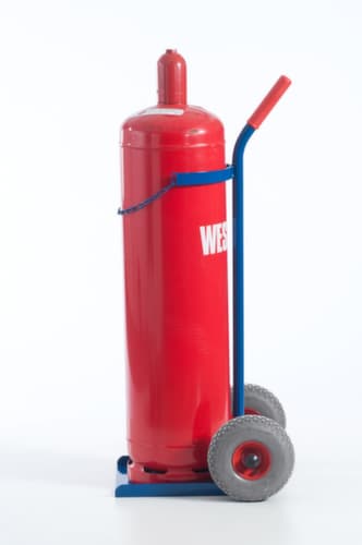 Rollcart Chariot à bouteilles, pour 1 x 33 kg de gaz de propane bouteille, bandage air