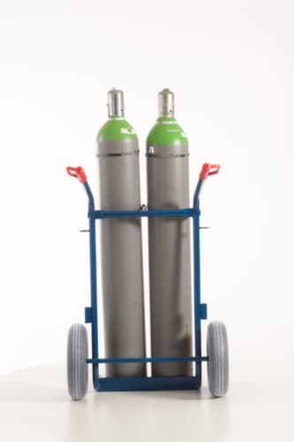 Rollcart Chariot à bouteilles, pour 2x40/50 l bouteille, bandage air