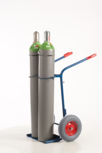 Rollcart Chariot à bouteilles, pour 2x40/50 l bouteille, bandage air