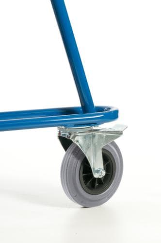 Rollcart Camion à bouteilles avec roue de support, pour 2x40/50 l bouteille, bandage air