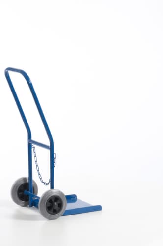 Rollcart Chariot à bouteilles, pour 1 x 11 kg de gaz de propane bouteille, bandage caoutchouc plein
