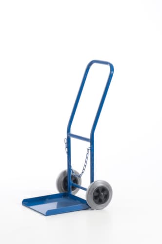 Rollcart Chariot à bouteilles, pour 1 x 11 kg de gaz de propane bouteille, bandage caoutchouc plein