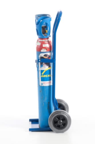 Rollcart Chariot à bouteilles, pour 2x10 l bouteille, bandage TPE
