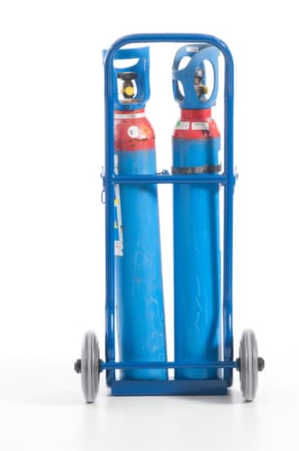 Rollcart Chariot à bouteilles, pour 2x10 l bouteille, bandage TPE
