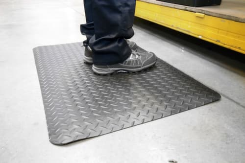Plancher de travail autoextinguible au mètre, largeur 900 mm