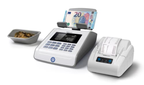Safescan Imprimante thermique pour reçus TP-230 Grey pour compteuse d’argent