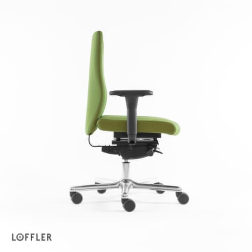 Löffler Siège de bureau pivotant avec soutien du coccyx, vert