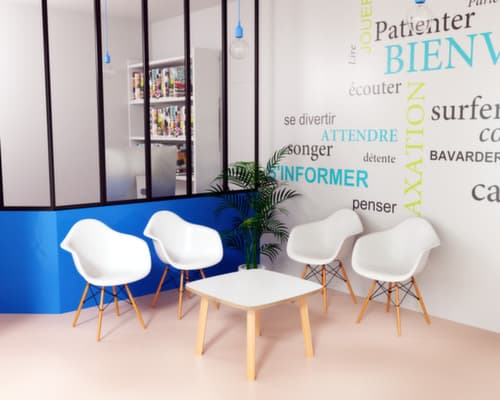 Paperflow Guéridon Woody, hauteur x largeur x profondeur 400 x 600 x 600 mm, panneau blanc