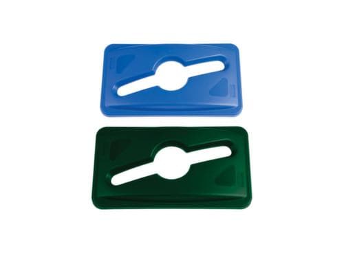 Rubbermaid Couvercle Slim Jim® pour déchets mixtes