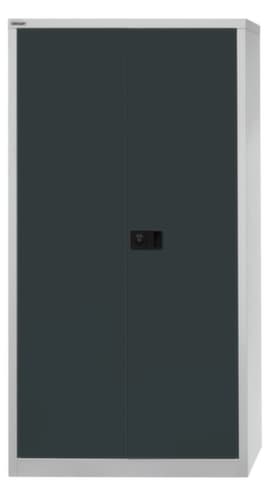 Bisley Armoire de classement Universal, 4 hauteurs des classeurs, gris clair/gris anthracite