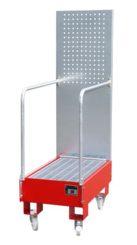 Bauer Bac de rétention mobile LPW 60-3 avec plaque perforée