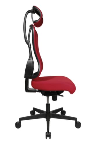 Topstar Siège de bureau pivotant Art Comfort avec appui-tête, rouge