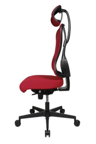 Topstar Siège de bureau pivotant Art Comfort avec appui-tête, rouge
