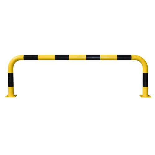 Moravia Arceau de protection BLACK BULL tube d'acier Ø 76 mm, hauteur x largeur 350 x 2000 mm