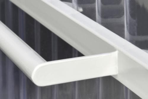WSM abri fumeurs Maxi avec 1 paroi latérale et 1 paroi arrière, largeur x profondeur 2960 x 1580 mm