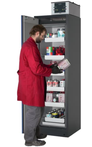 Armoire haute sécurité Q-PEGASUS-90 WDACL, hauteur x largeur x profondeur 1953 x 599 x 615 mm
