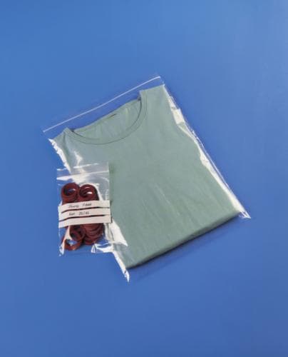 Sachet à fermeture à pression, 50 µm, longueur x largeur 320 x 150 mm