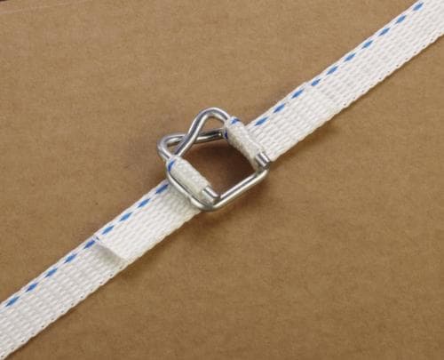 Clips de fermeture pour le cerclage textile, pour largeur de feuillard 19 mm