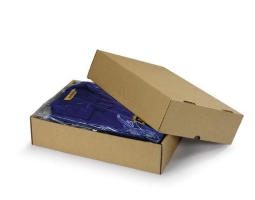 Caisse carton avec couvercle coiffant