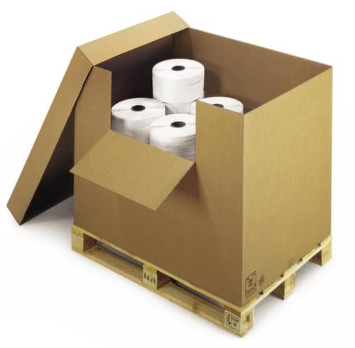 conteneur pliant en carton ondulé