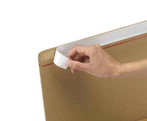 Caisse carton pliante résistante commerce électronique