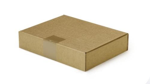 Carton d'expédition, 1 onde, 240 x 180 x 50 mm