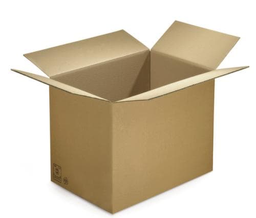 Caisse en carton ondulé à 2 cannelures