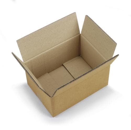 Caisse en carton ondulé à 2 cannelures