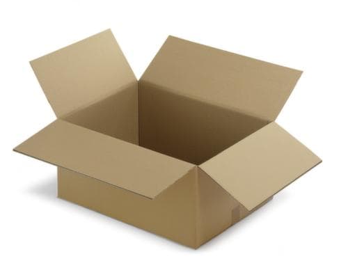 Caisse en carton ondulé à 2 cannelures