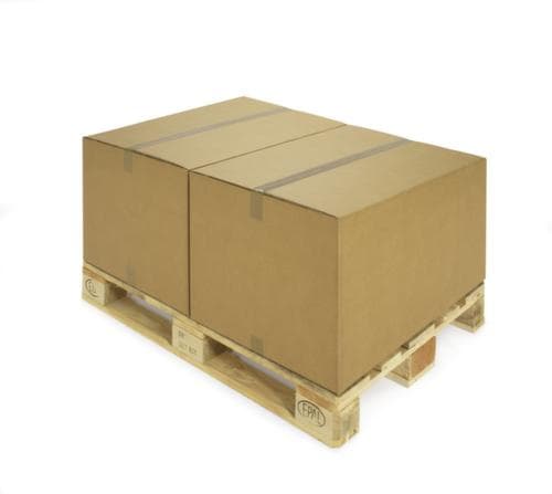 Caisse en carton ondulé à 2 cannelures