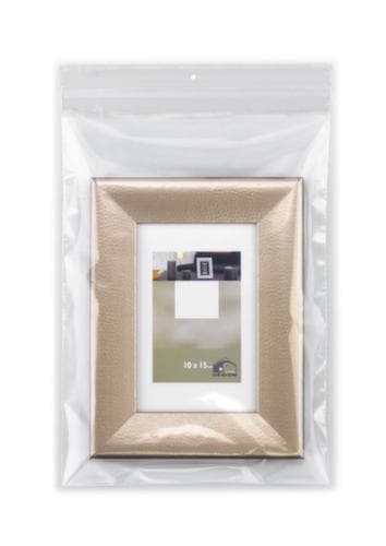 Sachet à fermeture à pression, 50 µm, longueur x largeur 300 x 200 mm