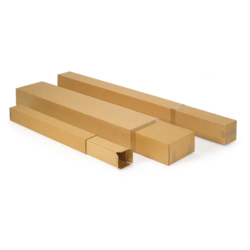 Carton d'expédition longue durée, 1 onde, 1500 x 150 x 150 mm