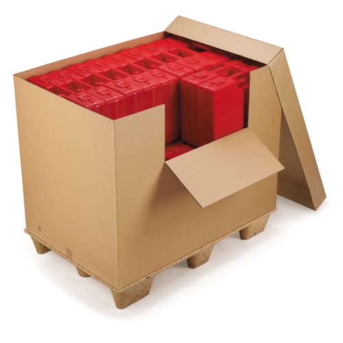 conteneur pliant en carton ondulé