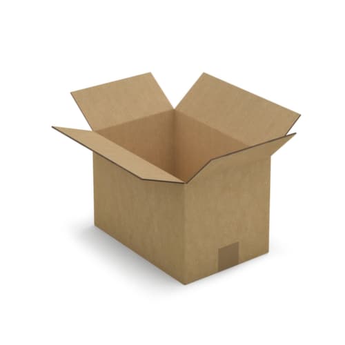 Caisse en carton ondulé à 2 cannelures