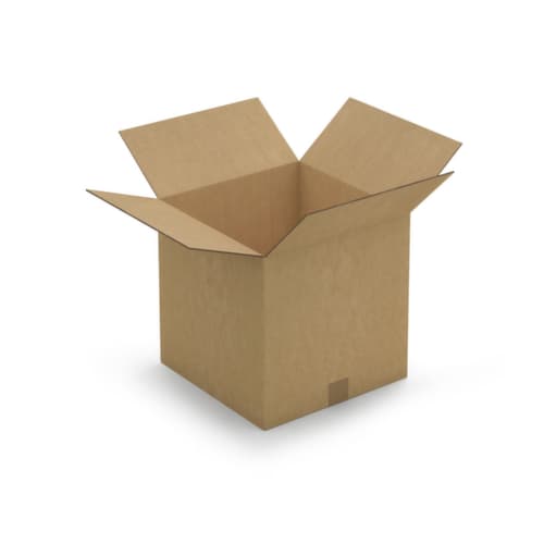 Caisse en carton ondulé à 2 cannelures