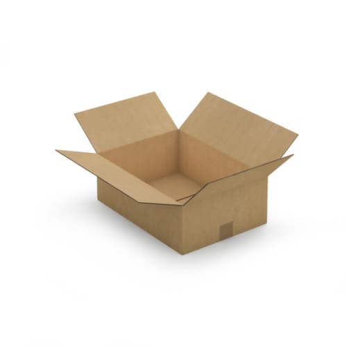 Caisse en carton ondulé à 2 cannelures