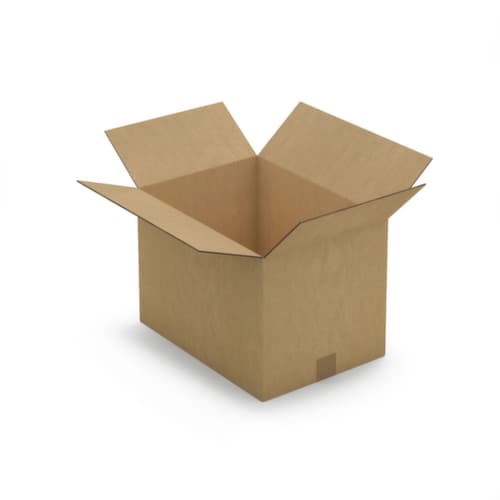 Caisse en carton ondulé à 2 cannelures