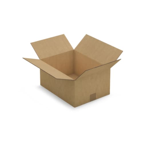 Caisse en carton ondulé à 2 cannelures